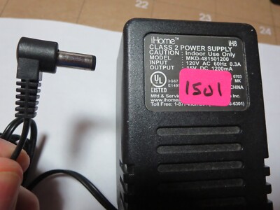 AC DC Power Adapter Replacement For MKD-480901000 - Class 2 Transformer Power Supply Cord With Safety Protection