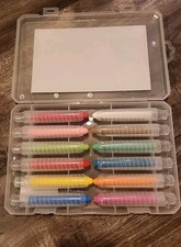 Non-toxic Dustless Chalk for Kids,12PCS Colored Chalk With Holder