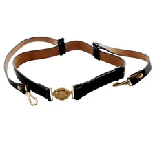 Officers Leather Sword Belt With CS Buckle American Civil War Cavalry Union Belt