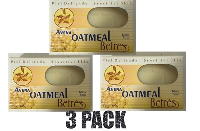 Betres: Oatmeal Jabon Soap, 3.50 Oz (729545303451)