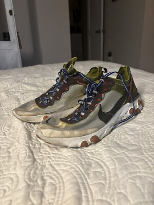 Size 10.5 - Nike React Element 87 Moss 2019