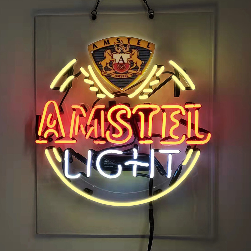Amstel Light Neon Sign Acrylic 19x15