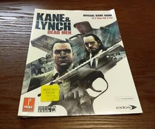 2007 (Prima) "KANE & LYNCH: DEAD MEN" Official Strategy Game Guide, SEALED!
