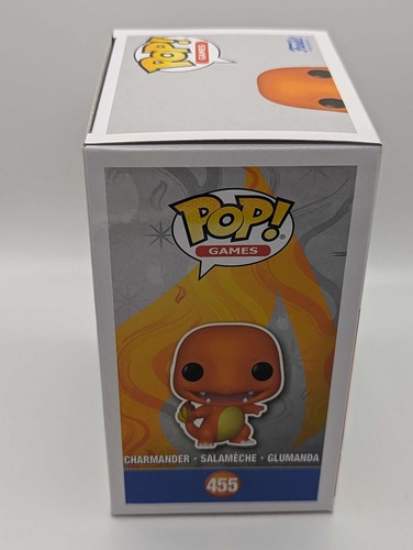 Funko Pop Games | Pokemon | Charmander Metallic #455 - Picture 6 of 7