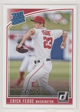 2018 Panini Chronicles Donruss Rated Rookies Erick Fedde #277 3a3