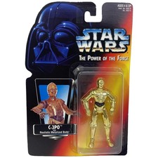 Star Wars Power Of The Force C-3PO 3.75 Action Figure 1995 Hasbro New Sealed