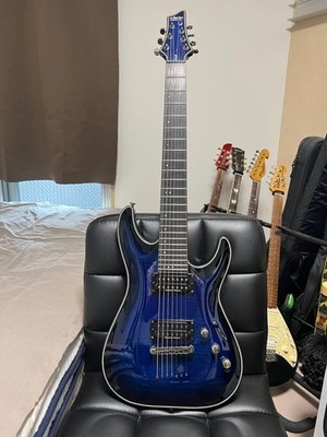 Schecter Black Jack SLS 7-saitige Gitarre Mahagoni Ahorn Ebenholz Hals Pu