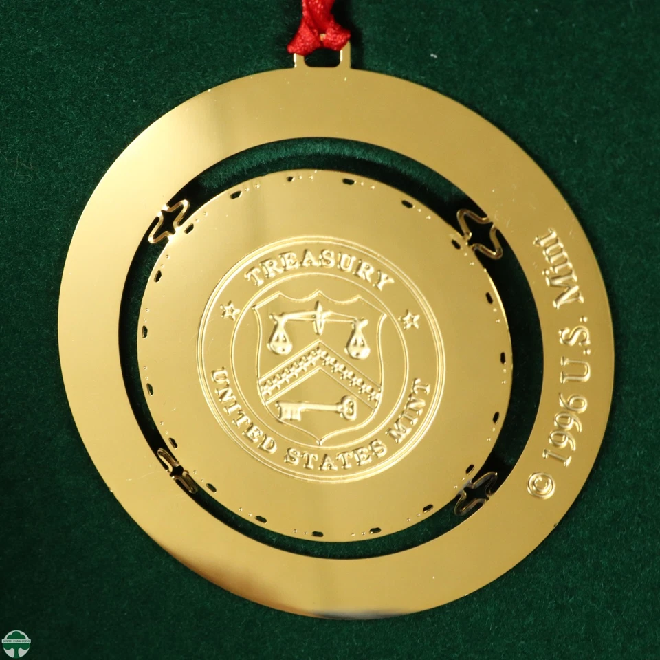1996 United States Mint Half Dollar Christmas Ornament - Image 3 of 4