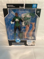 DC Multiverse JLA Green Lantern McFarlane John Stewart Platinum Edition Rare New