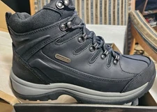 NortiV 8 Hiker Mens Black Lace Up Waterproof Hiking Boots Size 10.5