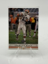 2001 Upper Deck Football Top Tier Spergon Wynn #42 Cleveland Browns