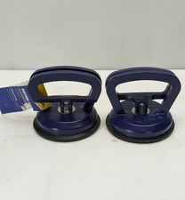 Pack of 2 Tile Glass Suction Cup 4-5/8" Heavy Duty Ergonomic Transport Marble