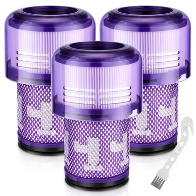 Dyson V12 Detect Slim Filter Replacement 3-Pack - Replaces 971517-01