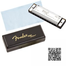 Fender Blues Deluxe Harmonica - Key of C w/ Carrying Case