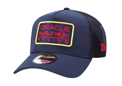 R - ORBR F1 Racing Team Navy Trucker cap. Adjustable. Factory 2nd.