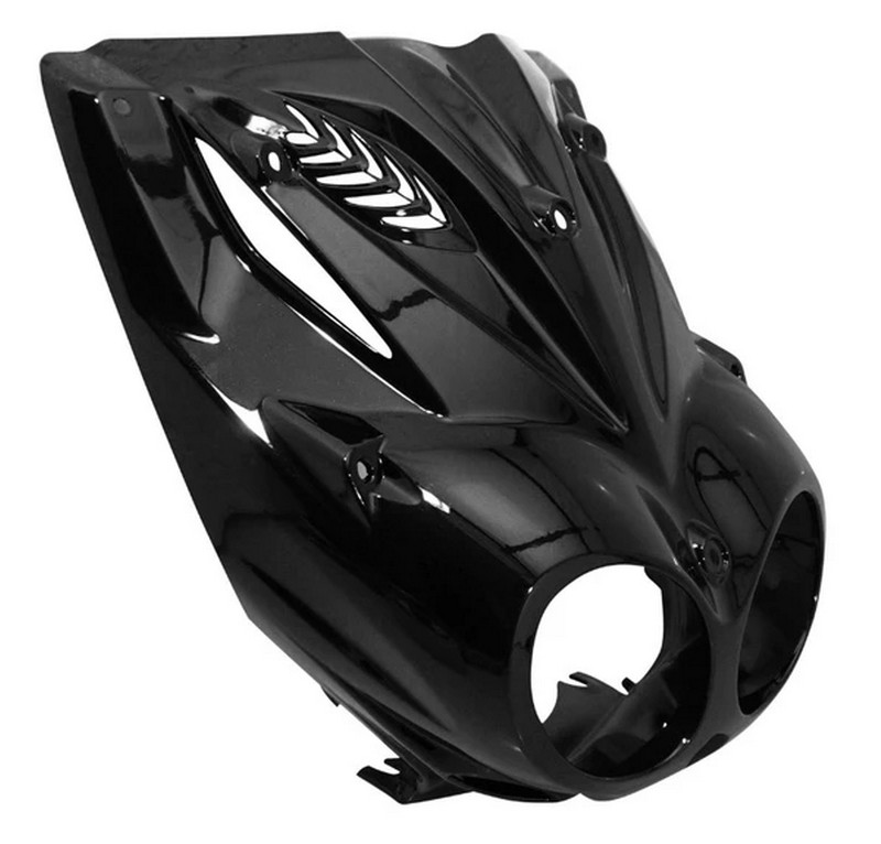 Cache phare avant noir brillant pour MBK Stunt et Yamaha Slider 2005-2012