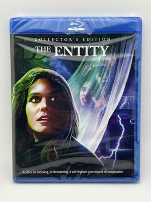 The Entity (1982) Blu-ray Scream Factory Barbara Hershey Supernatural Horror NEW
