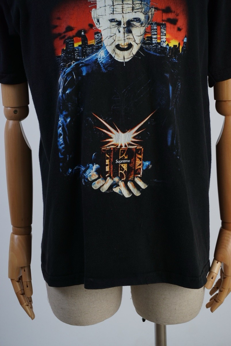Supreme Hellraiser Hell on Earth Tee Black SS18 – Horror