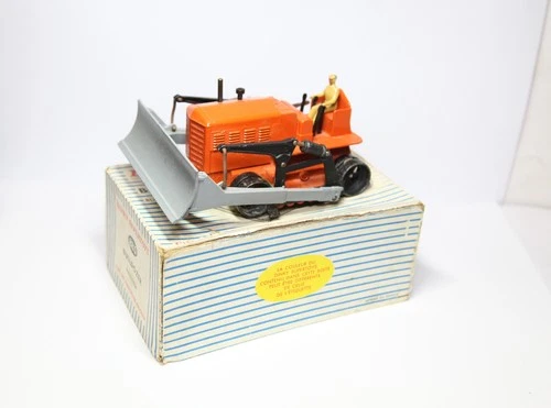 French Dinky 885 Blaw Knox Bulldozer In Original Box - Vintage Original RARE