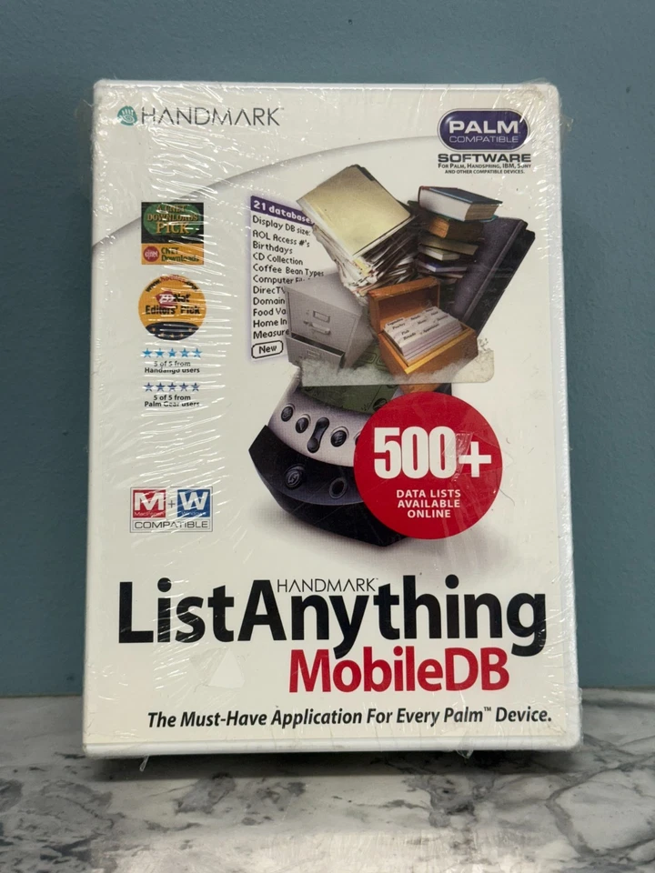 Handmark Palm Compatible Software List Anything, Travel Asst, Essentials Utility - Image 3 of 4
