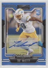 2021 Panini Playbook Rookie Signatures Tre' McKitty #176 Auto 9r9