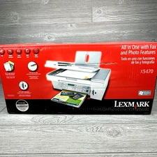 Lexmark X5450 All-In-One Inkjet Printer Color New Sealed