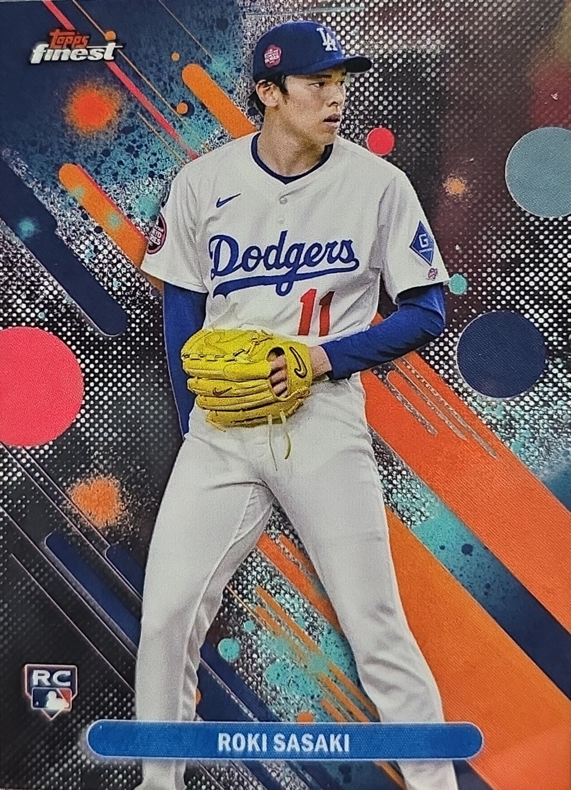2025 Topps Finest Base Set - Common#40 Roki Sasaki