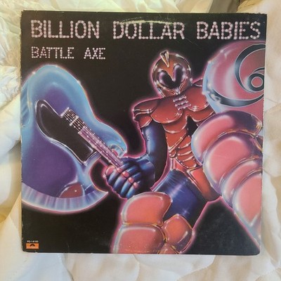 Billion Dollar Babies   Battle Axe Polydor 1977 PD-1-6100, VG++