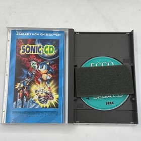 Ecco: The Tides of Time (Sega CD 1993) CIB Complete in Box w Manual Foam Reg