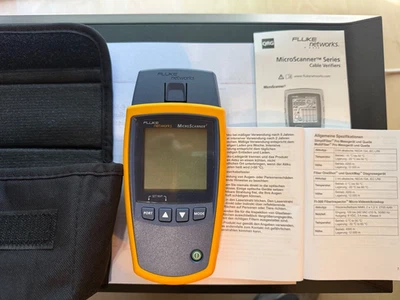Fluke MicroScanner2 MS2-100 Kabel Verifizierung Kabeltester Netzwerktester - Bild 1 von 4