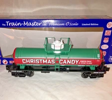 Ready Made Trains RMT 96850-4 Christmas Candy Single Dome Tank Car O27 MIB 2025