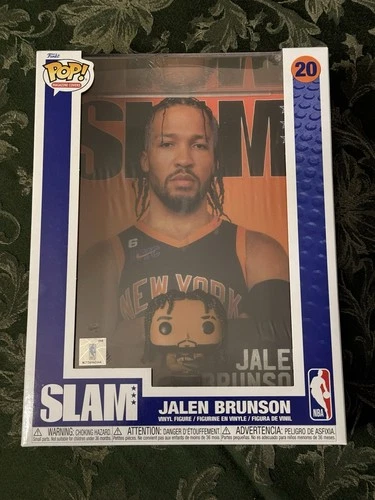 New York Knicks Jalen Brunson Funko Pop! NBA Slam Magazine Cover #20 NEW!