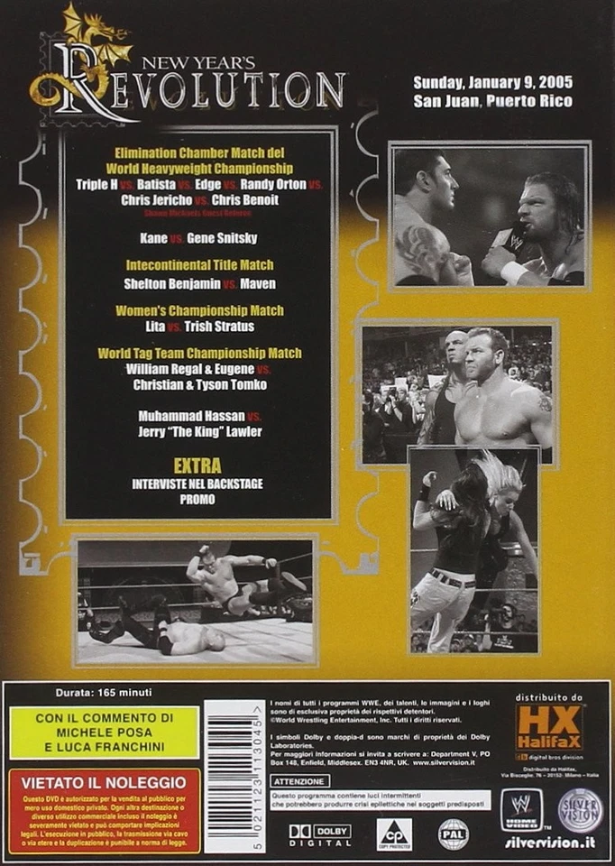 Wrestling - New Year'S Revolution 2005 (Rilegatura sconosciuta) (UK IMPORT) - Image 2 of 2