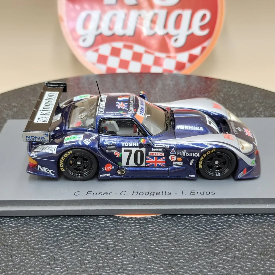 SPARK 1/43 Marcos LM 600 #70 LeMans 1995 Euser Hodgetts Erdos S0781 - Image 4 of 4
