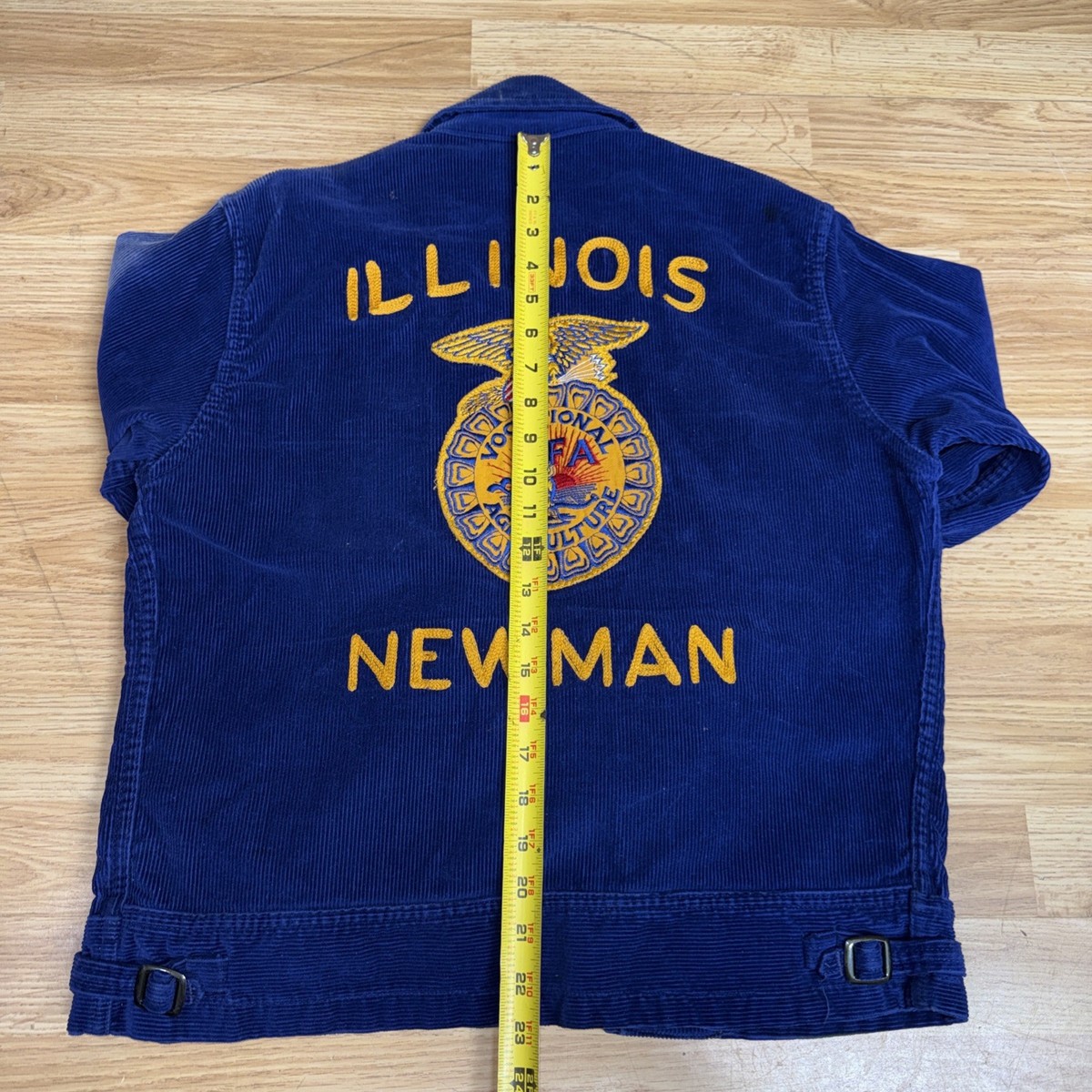 Vintage 1960s FFA corduroy Illinois jacket Mens Size 38 Talon