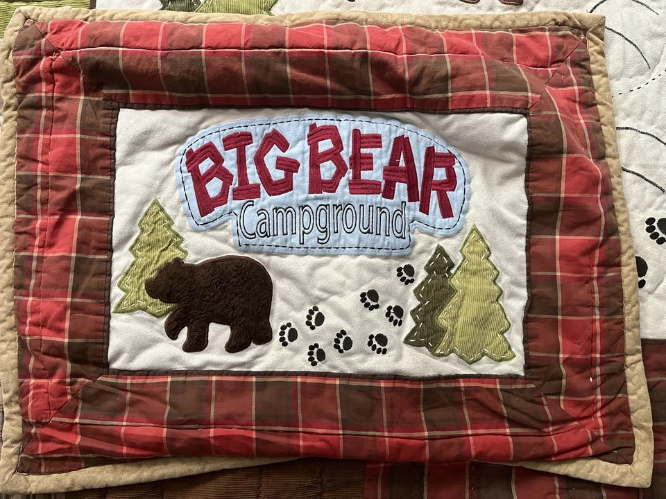 Woolrich Kids Twin Quilt  Big Bear Campground Forest 5x Piece Set  - Image 2 of 4