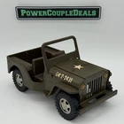 Tonka Jeep Army Military Commander GR 2-2431 Vintage Pressed Steel Metal Car Toy