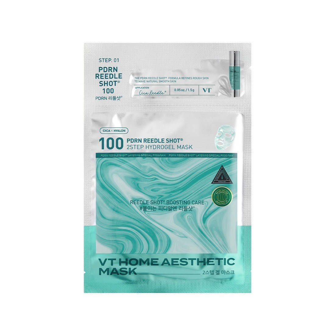 Гидрогелевая маска VT PDRN Reedle Shot 100 - 2Step 35 г срок годности 2027-11 2390₽