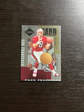 STEVE YOUNG 2005 Leaf Limited Hard Wear GU HELMET RELIC /100 Card #HW-20 Rare!