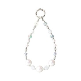 Handmade Pearls Stable Beads Phone Charm for Women Men Accessories Jewelry Gift