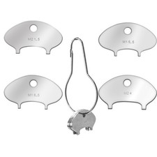 Stainless Steel Aerator Key Tool for Removing Faucet Screens and Filters