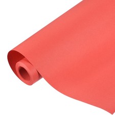 Kraft Wrapping Paper, 19.69"x 393"(32.8') Decorative Paper, Red 80GSM