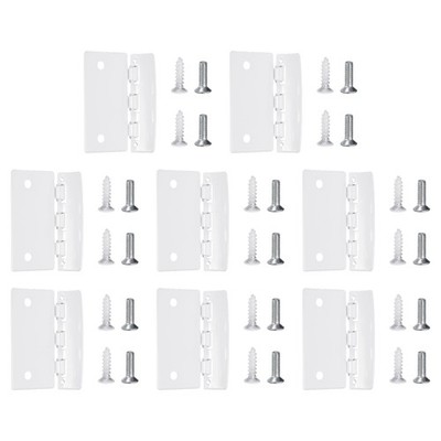 Flip Action Door Lock 8 Pack Flip Latch Lock Mit Schrauben Weiß