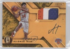 2018 Chronicles Gold Standard Rookie Jersey Prime 18/25 Allonzo Trier Auto 5l1