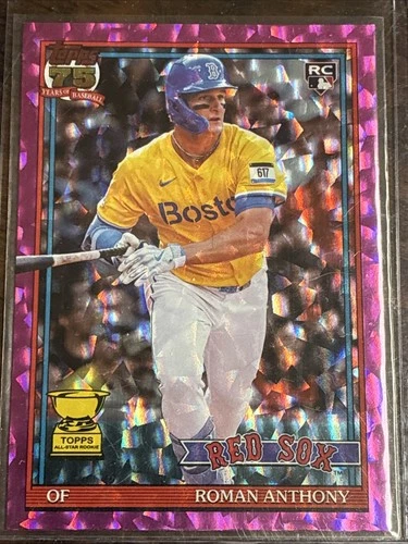 2026 Topps Series 1 Roman Anthony Rookie Cup Pink Parallel