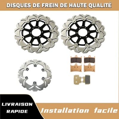disques de frein arrière avant plaquettes Pour YAMAHA FZS 600 Fazer 1998-2003 02 - Photo 1/4