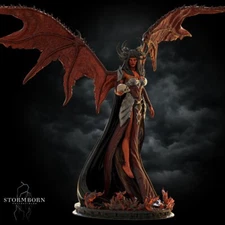 Nyxara, Demon of the Night by Stormborn Collectibles | Painted | Commission