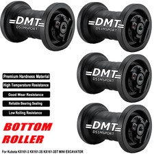 4x Bottom Roller For Kubota KX161-3 KX161-3S KX161-3ST MINI EXCAVATOR