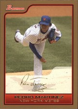2006 Bowman Gold SP #75 Pedro Martinez New York Mets MVP HOF