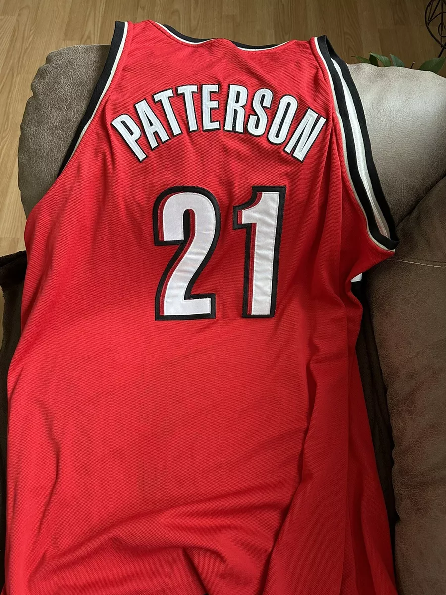RUBEN PATTERSON NBA PORTLAND TRAIL BLAZERS NIKE AUTHENTIC JERSEY 56 XXXL 3XL Red
